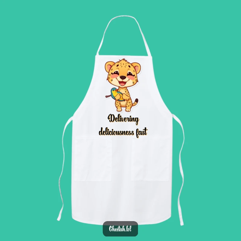 Funny Cheetah Apron: Chef Ready & Hilarious, Ideal Kitchen Funny Gift